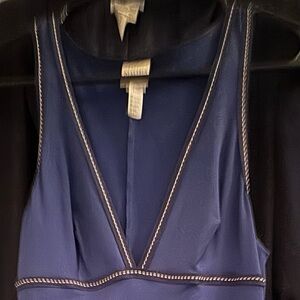 La Perla Black and Blue Dress